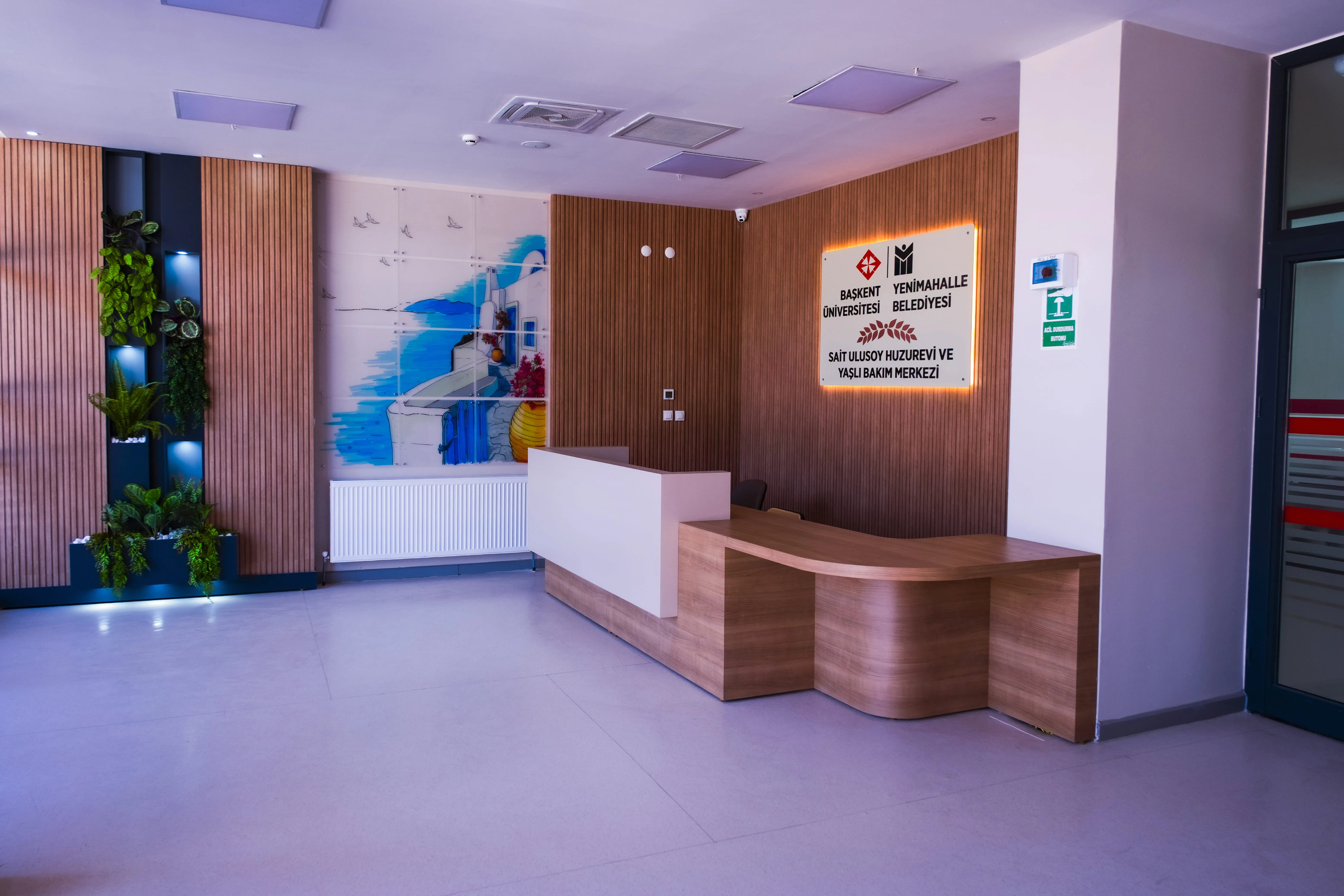 Giriş / Resepsiyon - Başkent Üniversitesi Huzurevi