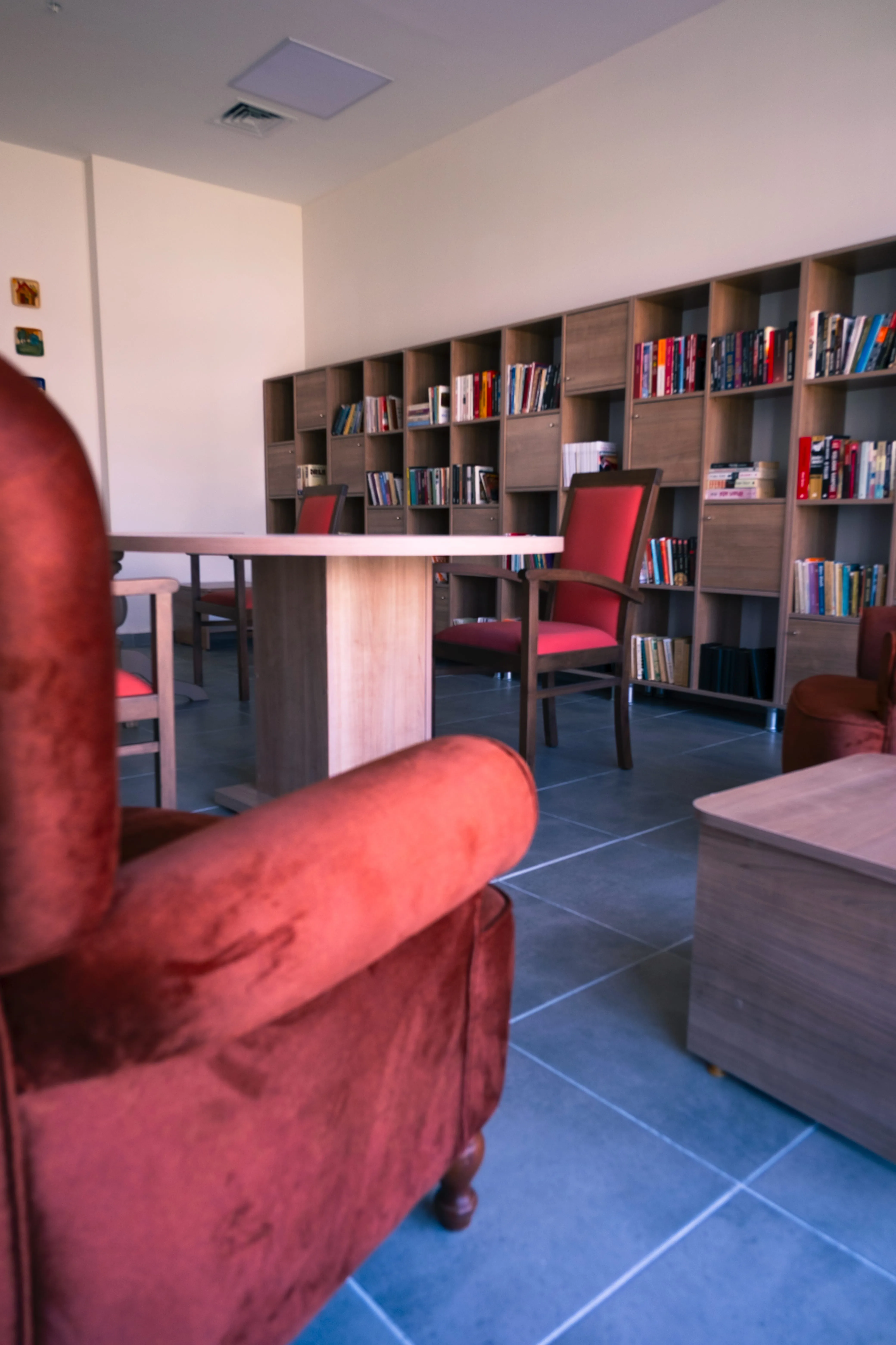 Kütüphane - Başkent Üniversitesi Huzurevi